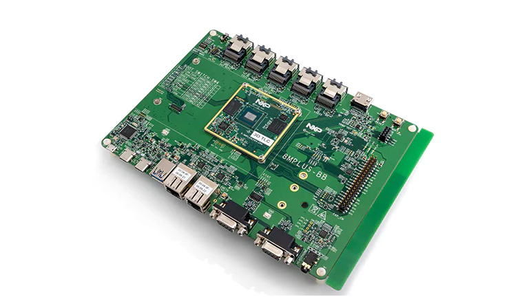 i.MX 8 Plus Development Board - angle view i.MX 8 Plus Development Board - angle view