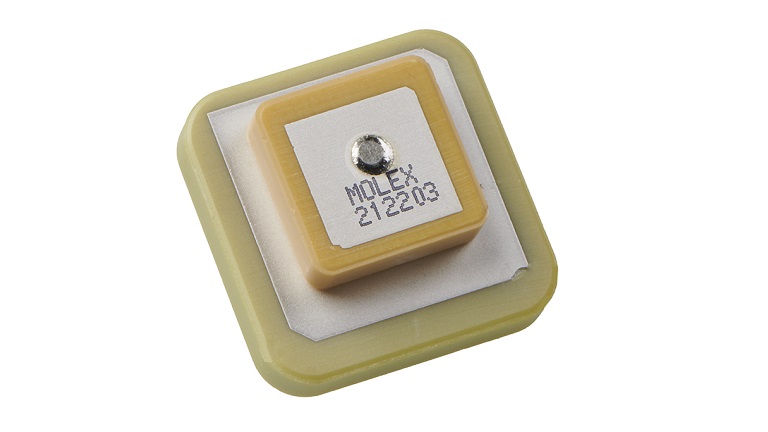 Molex 212203 Series High-Accuracy Stacked Patch GNSS Antenna