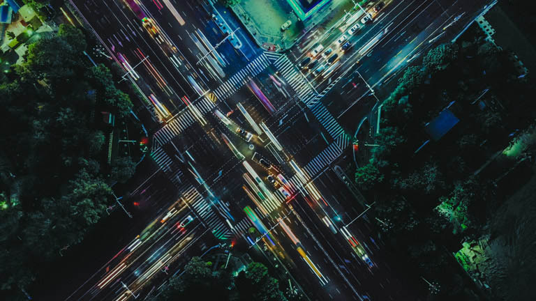 heavy traffic