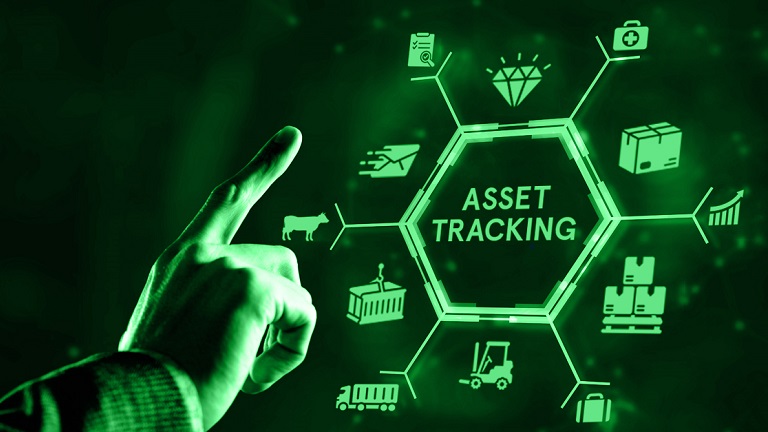 Hand picking various assets on the touch screen