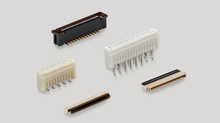 TE Connectivity Low Profile Flexible Printed Circuit (FPC) Connectors