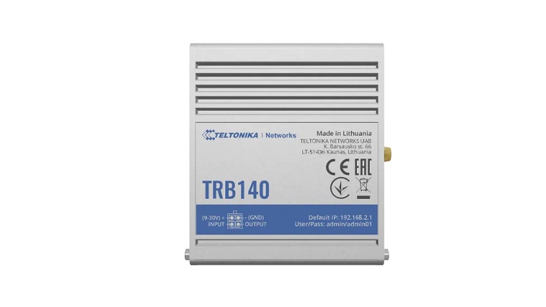 Teltonika TRB140 - front side of the module