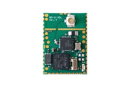 Miromico's LoRa/LoRaWAN Module for 2.4GHz based on Semtech SX1280 - top view