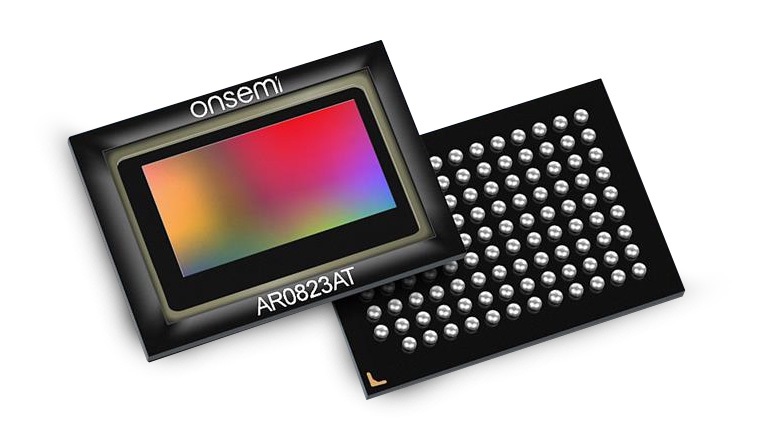 onsemi AR0823AT image sensor - front and back side