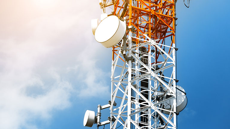 Satellite tower