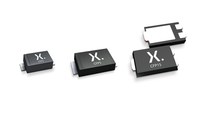 Nexperia CFP15 Schottky Rectifiers - samples of various packages