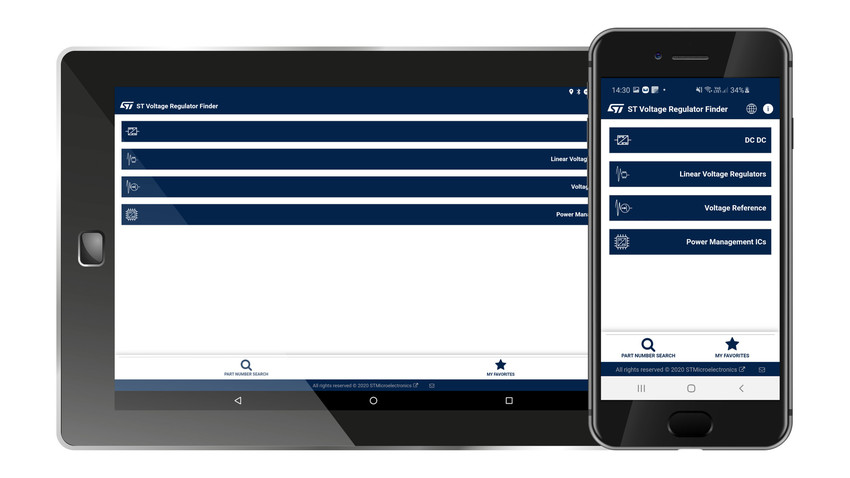 ST Vreg Finder app image
