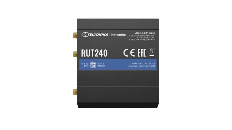 Teltonika RUT240 - front side of the module