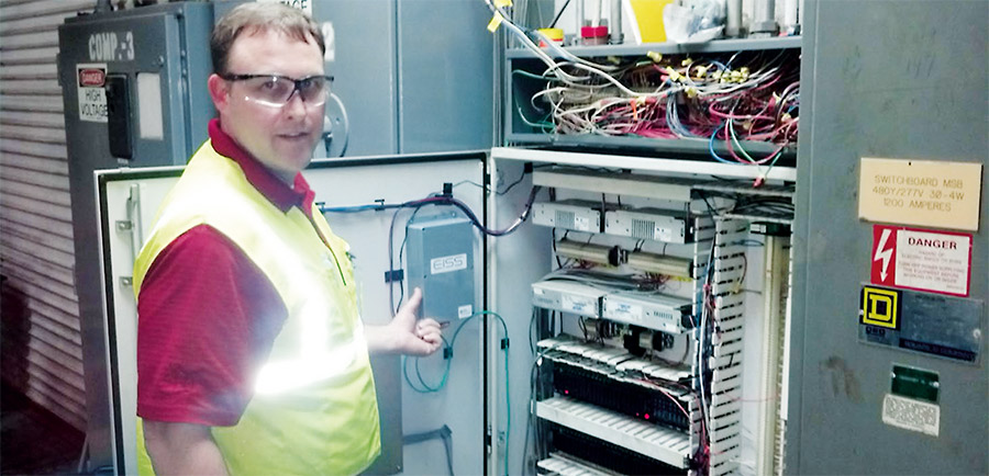 Jim Boch demonstrates the Integrated Automated Demand Management (IADM) platform