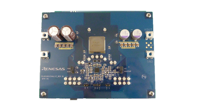 Renesas ISL81601EVAL1Z evaluation board