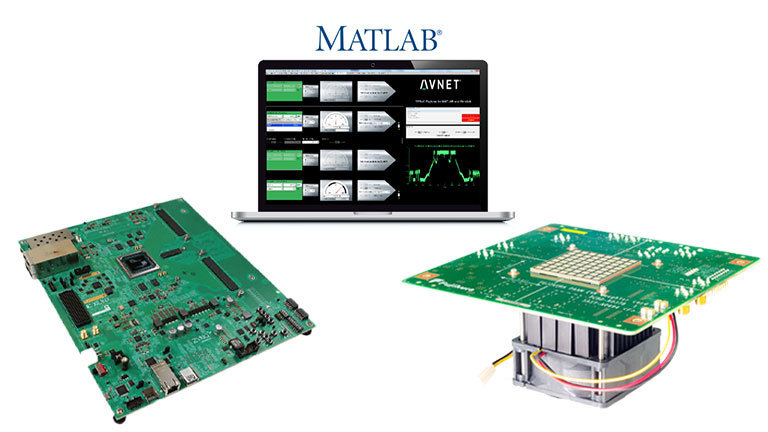 The Avnet RFSoC Gen 3 with the Phased Array Antenna Module (PAAM) from Fujikura