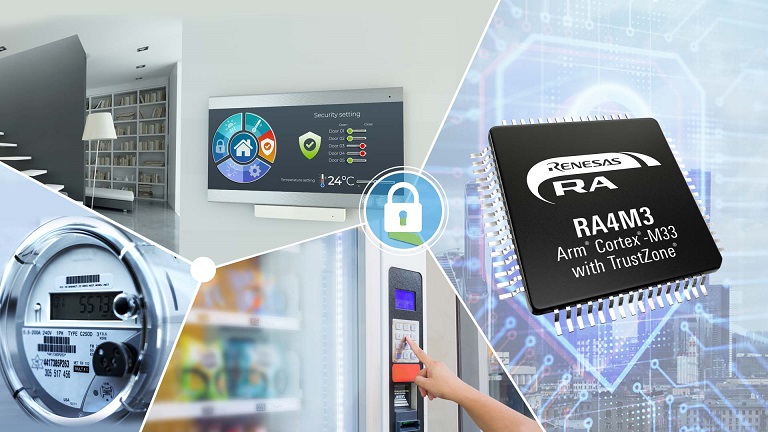 Renesas RA4M3 product image