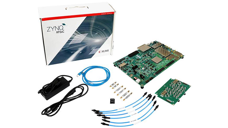 small computer board, cables and box