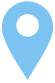 A blue marker for a map A blue marker for a map