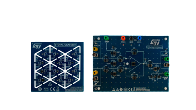 STMicroelectronics STEVAL-CCA058V1 - front and back side of the board