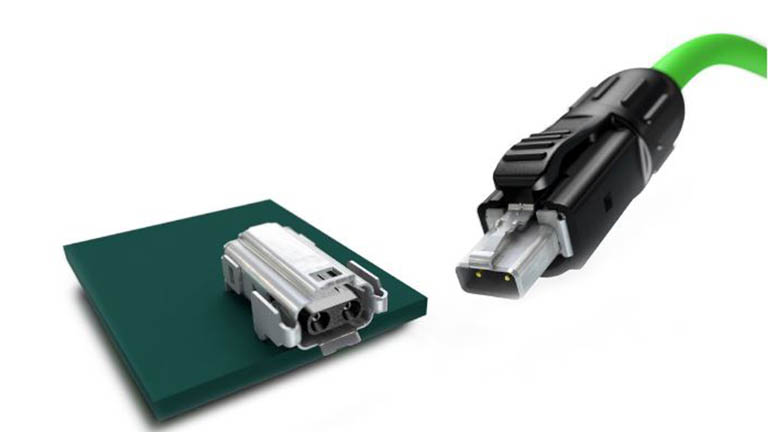 TE Connectivity Single Pair Ethernet (SPE) pocket pack sample kit