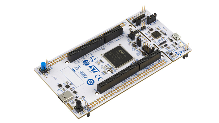 NUCLEO-L552ZE-Q evaluation board from STMicroelectronics
