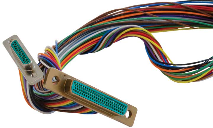 ITT Cannon's Micro-D MDM miniaturized connectors series ITT Cannon's Micro-D MDM miniaturized connectors series