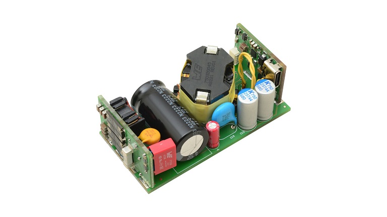 STMicroelectronics EVLVIPGAN65PD - top side of the eval board