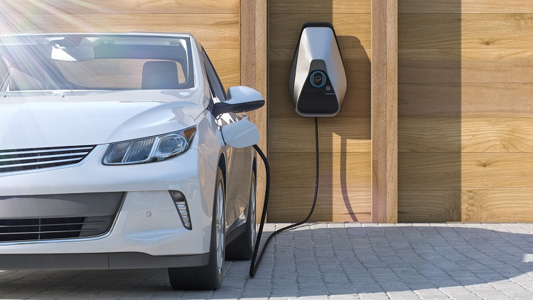 EV Charging outside