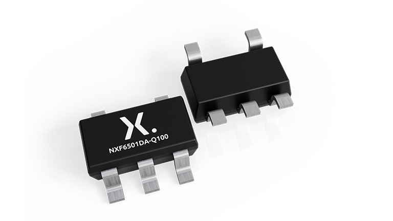 Nexperia NXF6501DA-Q100 - front and back side of the driver