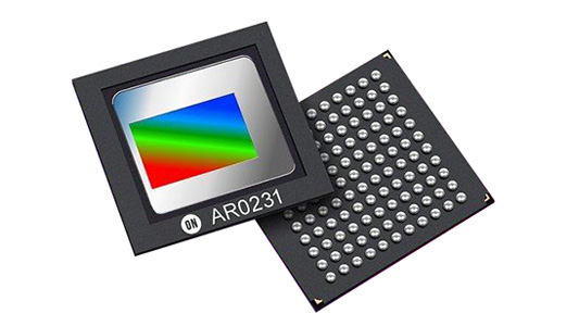 onsemi AR0231 product image - front and back side