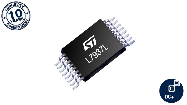 STMicroelectronics L7987L - side view