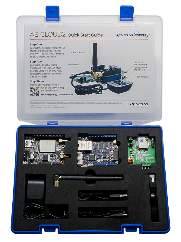 Renesas AE-CLOUD2 open package