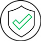 Icon of a shield Icon of a shield