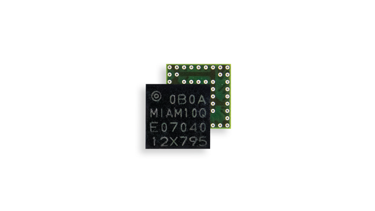 u-blox MIA-M10 series - front and back side