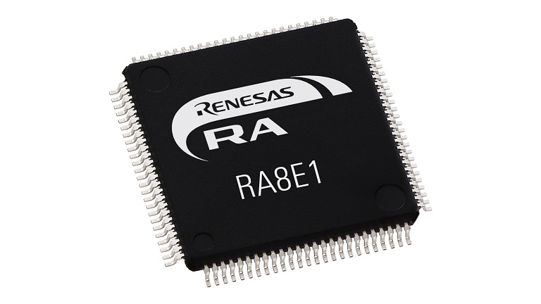 Renesas RA8E1 MCU product sample