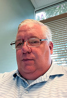 man in office