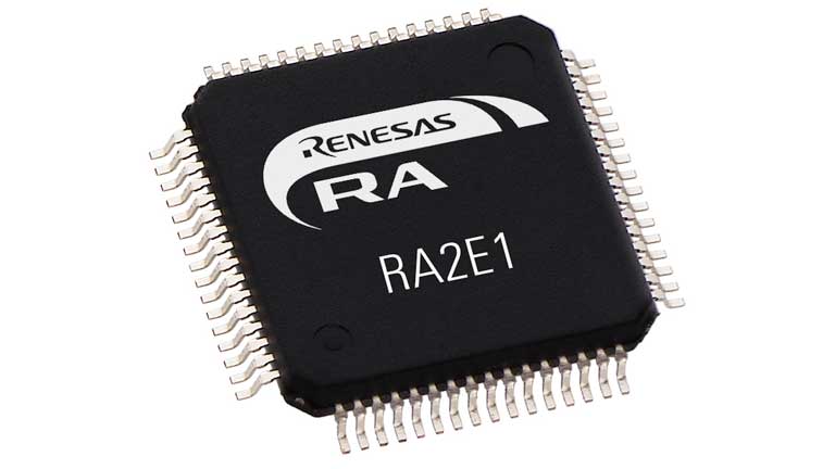 Renesas RA2E1 single-chip microcontroller