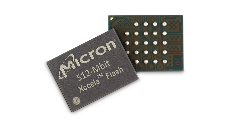 Micron SDRAM component image