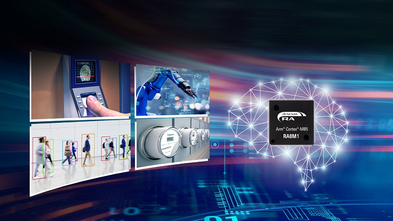 Renesas RA8M1 product image
