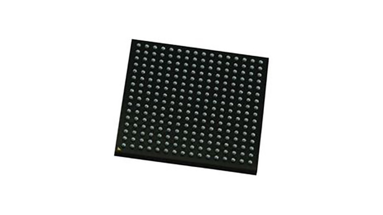 Renesas RZ/T1 MCU - back side of the chip